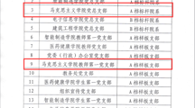 喜报：马克思主义学院通过学校首批A档标杆院系、A档样板支部验收